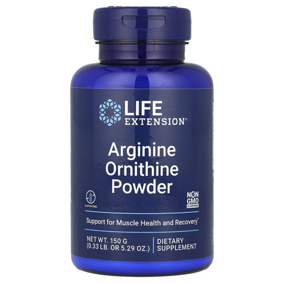 LIFE EXTENSION | Arginine Ornithine Powder | 150 gr (5.29 oz)