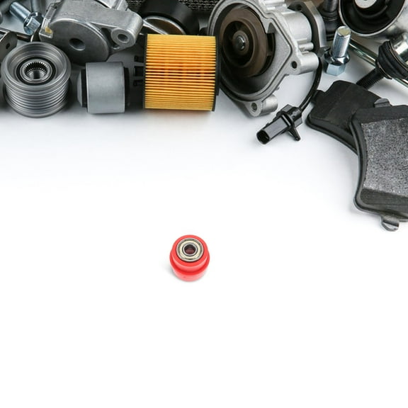 CIMAXIC 1Pcs Bearing Steel Mini Bike Chain Tensioner Roller for Motorcycle Riders and Tension Adjustment