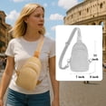 thumbnail image 2 of Bandolera INICAT Bolso de playa de paja de verano para mujer, 2 of 8