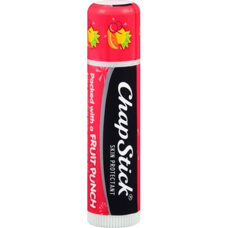 ChapStick Fruit Punch Skin Protectant Lip Balm, 0.15 oz