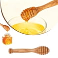 thumbnail image 2 of Wooden Honey Dipper Stick,Honey Stirrers-Warp-Resistant,Wooden Honey Spoons,Honey Dipper Sticks Honey Spoon,Heavy-Duty Kitchen Accessories for Honey Collecting Dispensing Drizzling Jam (C), 2 of 7
