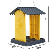 North States Pinecone Hopper Bird Feeder with lightweight plastic