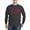 Charcoal, variant on - Alpha Sigma Phi Greek Dad Cardinal Long Sleeve T Shirt - Long Sleeve Dark T-Shirt