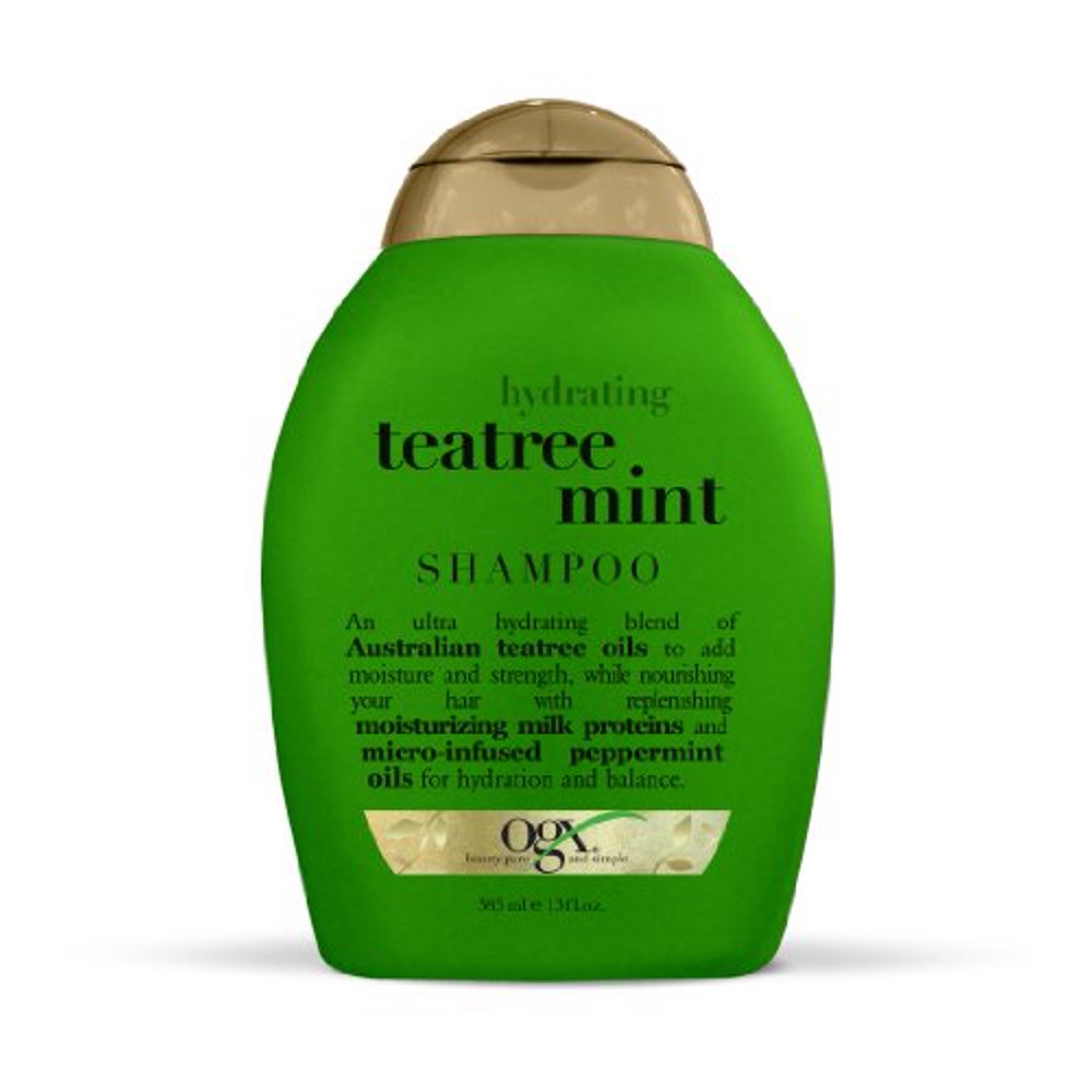 Organix Hydrating TeaTree Mint Shampoo 13 Oz