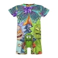 thumbnail image 5 of Rick And Morty Baby Romper Short Sleeve Bodysuits Soft Rompers Summer Clothes One-Piece Jumpsuits Outfits 3-6M, 5 of 8