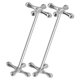 thumbnail image 5 of ADDHAT 2Ud Soporte De De Metal Plateado Para Con Compacto Y, 5 of 8