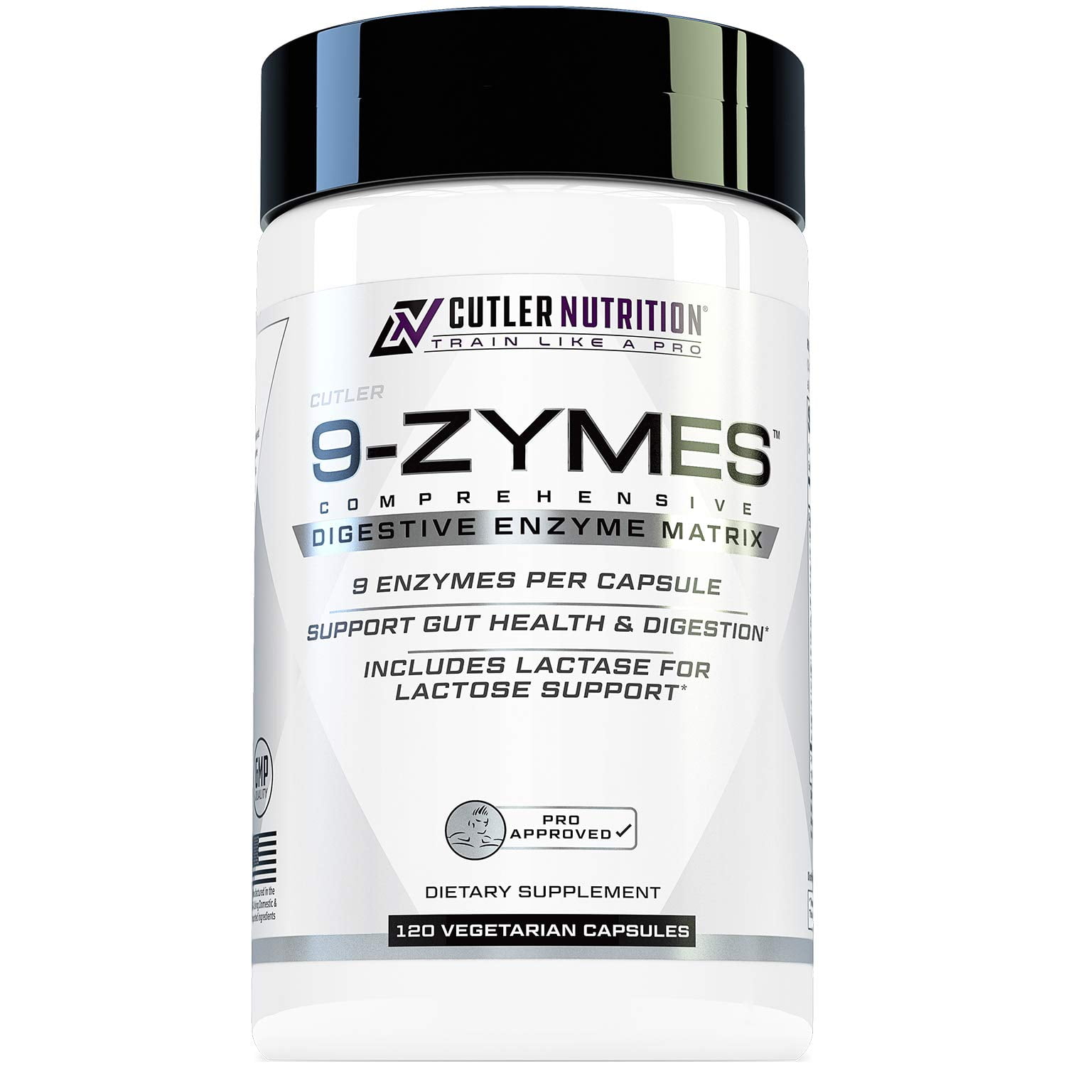 Buy Cutler Nutrition 9Zymes Digestive Enzyme Supplement Contains