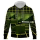 thumbnail image 1 of Sudadera con capucha informal con estampado 3D de tecnología del futuro para hombre y mujer, moda 2024, divertida, con cremallera, 1 of 6
