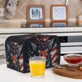 thumbnail image 6 of Goofa Modern USA Deer Head Print Toaster Cover 2 Slice, Two Slice Bread Machine Cover Quilted Toaster Covers Bread Maker Cover Kitchen Appliance Cover, 6 of 7