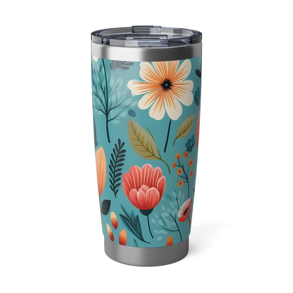 Flowers 20oz Tumbler