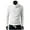 White, variant on HuaLeiMao Sweater for Men Fashion Casual Solid Color Sweaters Slim Fit Comfortable High Neck Long Sleeve Pullover Bottoming Shirt