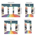 thumbnail image 2 of Yayeee Rocker Switch Wall Plate 3-Gang 6.5"x4.6" Home Decorative Outlet Cover, Colorful Road at Night, 2 of 6