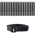 thumbnail image 1 of HUAHAITGCH Paquete de 20 bridas y correas para cables de sujeción reutilizables de 8 pulgadas, correas de gancho y bucle multiusos ajustables, bridas para cables de nailon, organizador, correas de ala, 1 of 1