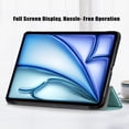 thumbnail image 6 of Allytechgroup Case for iPad Air 11" M2 2024 (6th Gen),iPad Air 5th/Air 4th Gen Case 10.9" (2022/2020) & iPad Pro 11 2018 (1st Gen) Trifold Stand Cover with Screen Protector/Auto Sleep/Wake, Darkgreen, 6 of 10