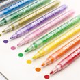 thumbnail image 4 of Acrylic Paint Marker Pens 28 Vibrant Colors Acrylic Painter Set, 4 of 8