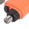 thumbnail image 3 of Riousery Electric Nose Hair Trimmer for Men & Women, Rechargeable Portable Travel Size Painless Hair Clipper Device, Orange, 3 of 9