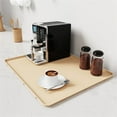 thumbnail image 4 of Silicone Kitchen Counter Mat for Coffee Machines 40x50cm Non Slip Design Black, 4 of 9