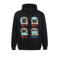 thumbnail image 2 of Sudadera con capucha de Pug para hombre, divertida, para distanciamiento social, cuarentena, regalo para perro, sudaderas de estilo inglés, sudaderas ajustadas, estilo 3D, 2 of 5