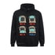 thumbnail image 2 of Sudadera con capucha de Pug para hombre, divertida, para distanciamiento social, cuarentena, regalo para perro, sudaderas de estilo inglés, sudaderas ajustadas, estilo 3D, 2 of 4