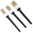 thumbnail image 1 of Brosse de Detailing de Voiture Douce, Ensemble de Brosses de Detailing Auto 3 Pcs pour Porte-Gobelet pour Écarts de Roue, 1 of 8
