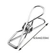 20 Pack Stainless Steel Clothes Pins Utility Clips Hooks Clothespin