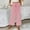 #Pink, variant on DPTALR George Women's Striped Wide Leg Linen Pants,Lightweight High Waisted with Drawstring,Comfy Lounge Trousers with Pockets,Black,Size L