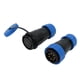 thumbnail image 3 of Conector De Alimentación De Aviación, Resistente Al Calor, Resistente Al Agua, Conector De Enchufe, 45 A, Sin Soldadura, Resistente Al Desgaste, Antioxidante, Hembra, Macho, 380, 3 of 8