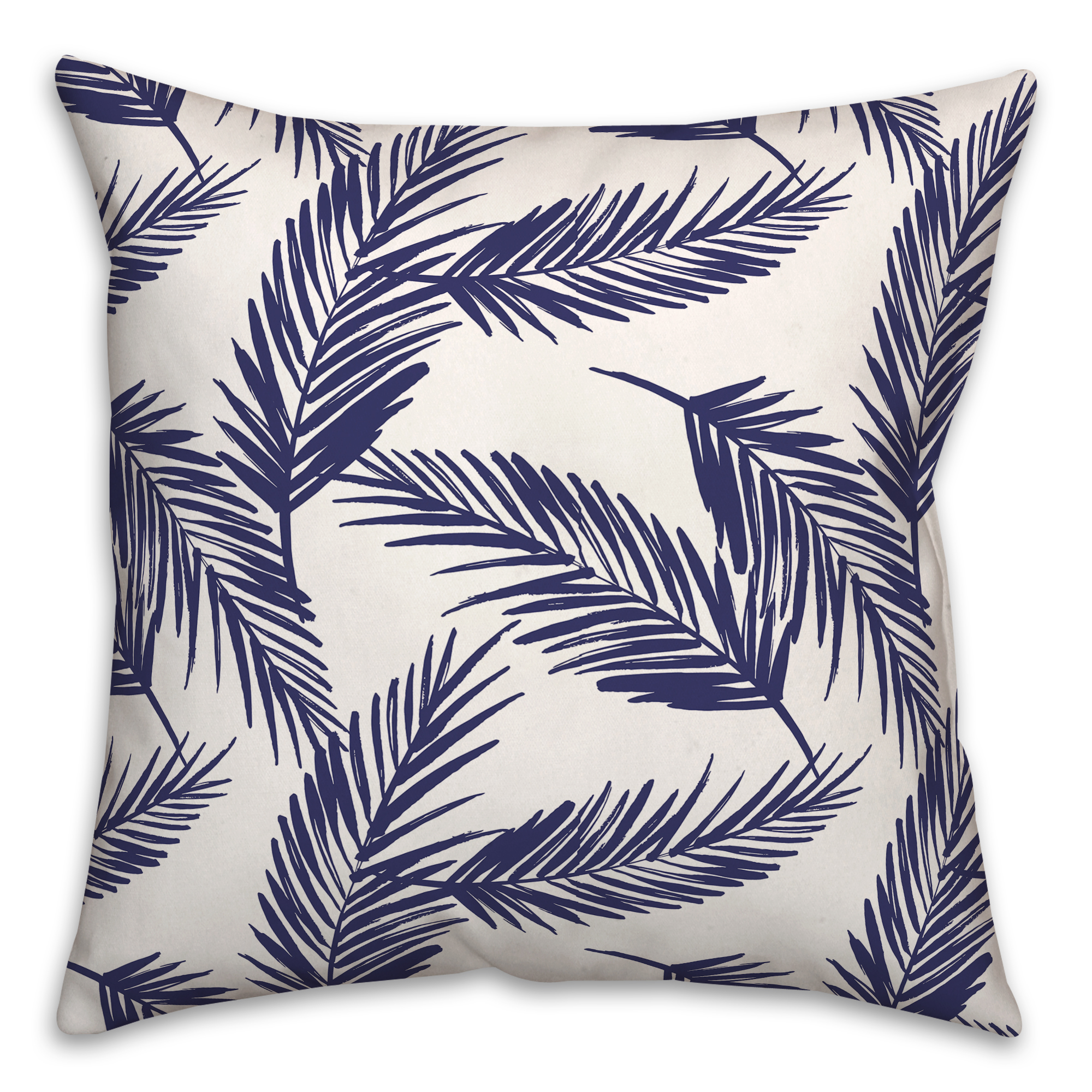 Creative Products Palm Pattern 18x18 Indoor / Outdoor Pillow