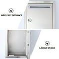 thumbnail image 3 of FONDOTIN Creative Suggestion Box Stainless Steel Waterproof for Office Use 1Set, 3 of 8