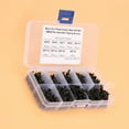 thumbnail image 4 of Vis Croisée, Vis de Tapotement Croisé 450 Pcs Noir M3 Tête de Poêle Croisée, Kit d'Assortiment de Vis Auto-Tapotantes, 4 of 8