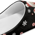 thumbnail image 4 of Chririnla Funny Santa Claus Cotton Gifts Slippers Soft Plush Fuzzy Comfy Non Slip Indoor Outdoor House Shoes Warm Cozy Memory Foam Sole Lightweight, 4 of 7