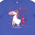 thumbnail image 4 of Inktastic Daddy's Girl Unicorn Youth T-Shirt, 4 of 5