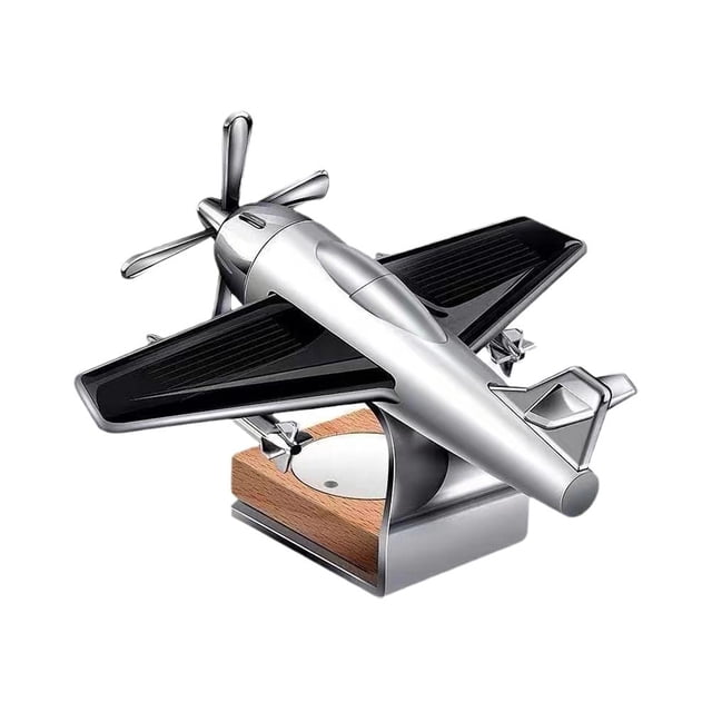 Solar Car Perfume Freshener Dashboard Plane Interior Rotating Deco, Gift