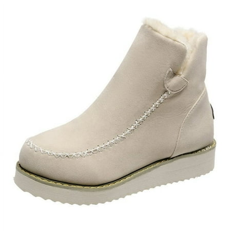 

NEW Women s Classic Non-Slip Ankle Snow Boots Warm Fur Lining Short Boot Waterproof Insulated Boots Outdoor Warm Winter Shoes