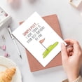 thumbnail image 6 of Funny Golf Birthday Card for Men, Happy Birthday Card for Golfer, Humorous Sports Birthday Card for Dad Uncle Husband Brother, I Hope Today Is Your Best Birthday By Par, 6 of 7