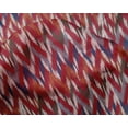 thumbnail image 4 of oneOone Silk Tabby Fabric Chevron Ikat Print Fabric By Yard 42 Inch Wide, 4 of 4