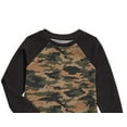 thumbnail image 2 of Epic Threads Toddler Boys Camo-Print Thermal T-Shirt Green Size 3T REG, 2 of 3