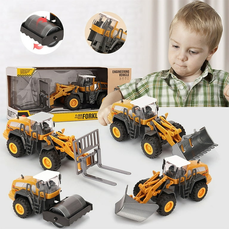 Esaierr Juegos De Carros Trucks Alloy Engineering Car Toy Set Boys