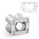 thumbnail image 4 of New High Quality Cast 4-Hole Flange Base 4-1 Cylinder Manifold Joint for T3 T4 Turbine Car Modificat, 4 of 5