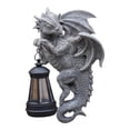 thumbnail image 3 of Figura decorativa de dragón con luz solar para exteriores, artesanía, figura de dragón para jardín al libre, estatua para patio, 3 of 8