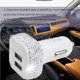 thumbnail image 3 of Kenally Enchufe del de coche de coche de diamante hecho a mano Accesorios de coche de coche USB de cristal Vehículos, repuestos y accesorios Mis No.1, 3 of 6
