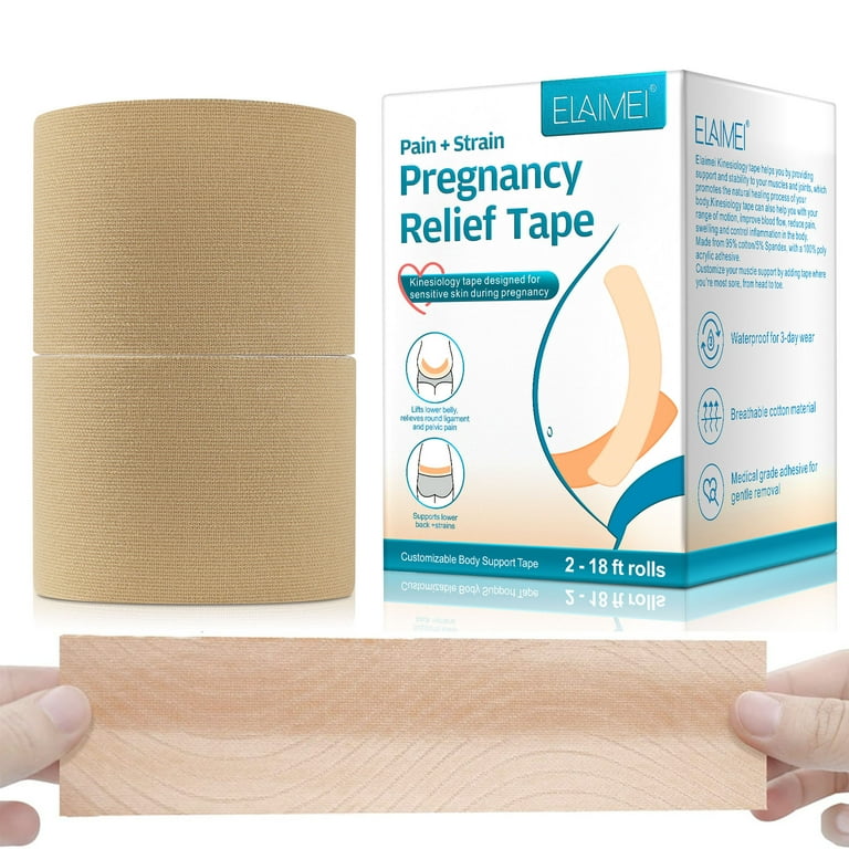 5m Pregnancy Relief Tape Gentle Relieve Stress Super Sticky Belly Support  Tape