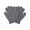 Dark Grey, variant on 1 Pair Split Five Finger Baby Gloves Stretchy Knit Design Cold Weather Essential Multiple Color For Infant