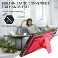 thumbnail image 4 of Mignova for Alcatel Joy Tab 2 Case,Shock-Resistant Drop-Proof and Shock-Resistant Rugged case(with Stand), for Alcatel Joy Tab 2/TCL Tab 8 Inch+Tempered Glass Screen Protector (Red, 2 Pack), 4 of 6