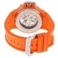 thumbnail image 2 of Invicta Women's 16785 Subaqua Mechanical Silver Skeleton Dial Orange and White Silicone Strap Dive Watch, 2 of 4
