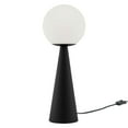 thumbnail image 2 of Modway Apex Glass Globe Glass Table Lamp in White Black, 2 of 8