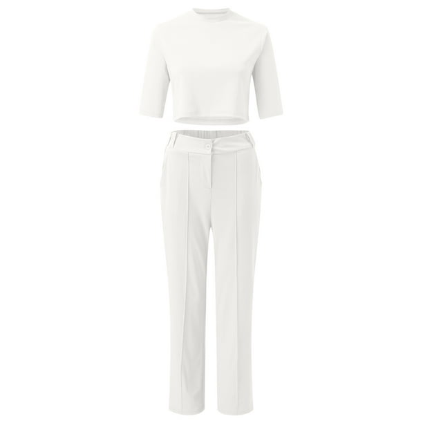 Aligament Trousers Suit For Women 2 Piece Outfits Suits Set Long