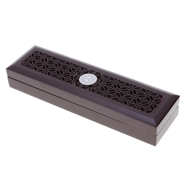 Caja de almacenamiento de joyería de madera de diseño Vintage, caja organizadora de almacenamiento de para collares Yuyangstore Caja de joyería de madera