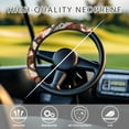 thumbnail image 3 of ZUXONGSY Aztec Tribal Golf Cart Steering Wheel Cover Club Car Steering Wheel Cover Universal Automotive Steering Wheel Cover Club Car Golf Cart Interior Decor Steering Wheel Accessories, 3 of 7