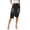 Grey, variant on Women'S Stretch Denim Pencil Skirt High Waist Knee Length Bodycon Casual Comfortable Fashion For Spring Summer